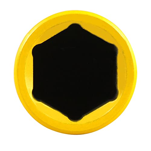 Image of AFF Torque Limiting Socket, 1 /2 inch Drive, 65 ft /lb, 19mm-3 /4, Yellow, 40215