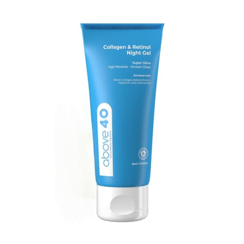 Image of Retinol Night Cream - Korean Anti Aging Lightweight Gel Cream for Fine Lines & Wrinkles with Retinol & Collagen | Women & Men | All Skin Types | 50g