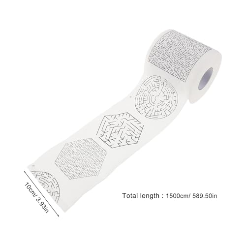 Papel higiénico laberinto interactivo para estudiantes y decoración 3
