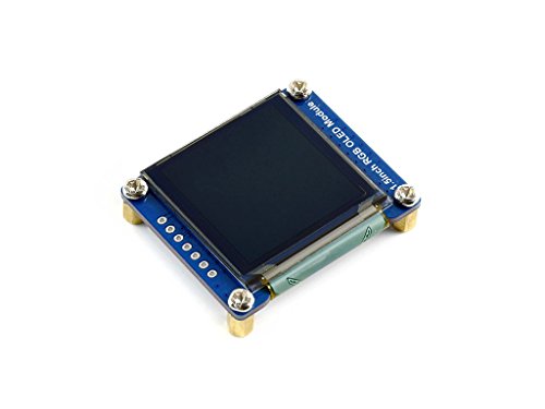 Waveshare 1.5INCH RGB OLED MODULE 1.5Inch Rgb Oled Display Module 128X128 16-Bit High Color Spi Interface Ssd1351 Driver Raspberry Pi/Jetson Nano Examples Provided thumb #1