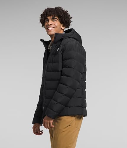 Image of THE NORTH FACE Aconcagua 3 Recycled Down Insulated Hoodie Jacket, TNF Black, Large