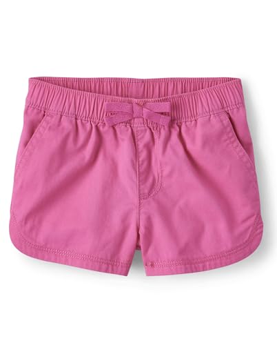 The Children's Place,And Toddler Girls Fashion Pull on Shorts,Baby-Girls,French Rose,3T