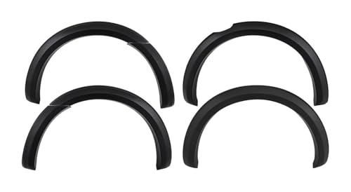 Pasos Rueda para Ranger para Stormtrak para Thunder para Wolftrak 2019-2022 Kit De Bengalas De Guardabarros Delgado ABS De 4 '' Arco De Rueda Ancho(No Sensor Hole)