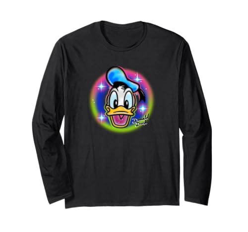 T-shirt Disney Donald Duck Paint manches longues idéal pour le week-end