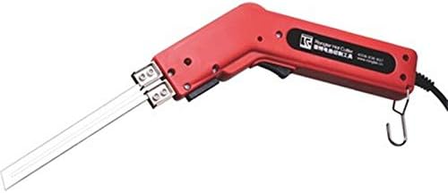 Soldering 150W Hand Held Electric Knife+15cm Blade Heating Knife Cutter Fabric Foam Rope Electric Cutting Tools Thermal Cutting Equipment - (Power: 150W, Color: Red, Plug Type: EU)