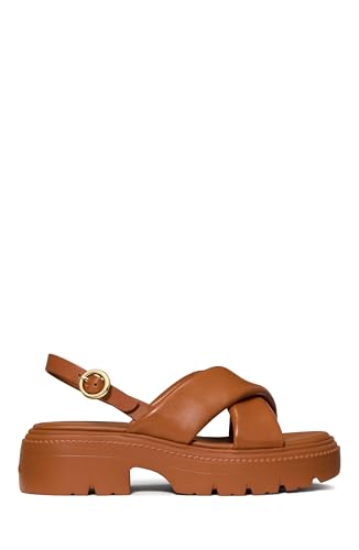Sandales Halo Criss Cross en cuir premium Kate Spade au design cranté exclusif
