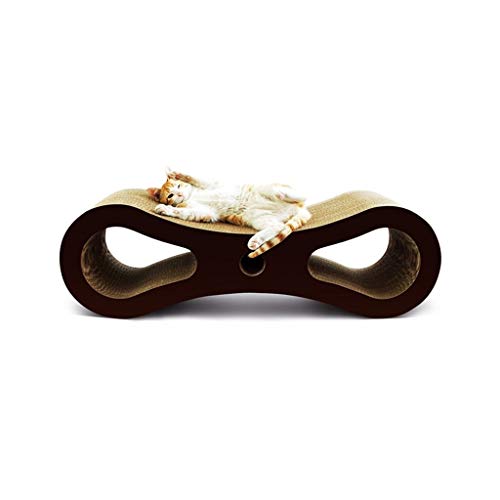 Xcq Reusable Cat Scratching Pad Lounge, Luxury Cat Bed with Cat Scratching Bed, Ultimate Cat Scratcher Lounge, Superior Cardboard & Construction