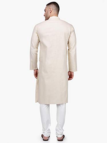 Image of Rajubhai Hargovindas Men's Premium Cotton Solid Kurta