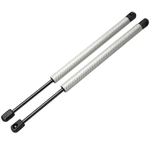 DZSQHDSAF Compatible Amortiguadores Puerta Trasera para Range For Rover para Evoque 2011-2018 Resortes Choque Elevación Maletero Muelle neumático(Plata)