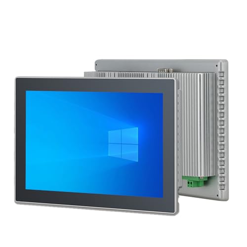 Image of 10.4 inch Industrial Touch Panel PC, Ratio 4:3 Multi-Touchscreen-Monitor,Wall Mounted Touch Screen Panel Computer,WiFi & Built-in Speakers,IP65 Front,Win 11 I5 RAM 8G+512G SSD