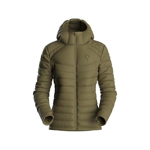 Prois Callaid Super Down Explorer Jacket – Hooded Camo Hunting Jacket for Women Cover