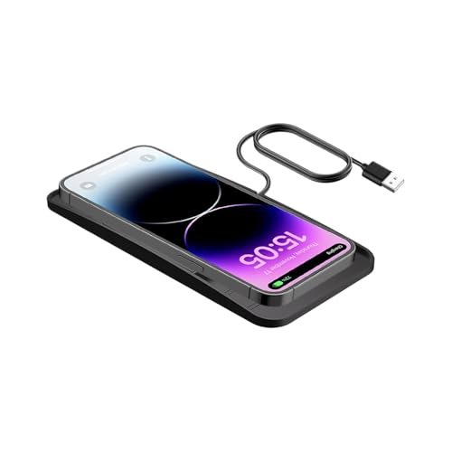 Base de Carga Inalámbrica para Coche | Cargador Para Teléfono Móvil   Placa de Carga Para Teléfonos Tabletas Auriculares Representantes de Ventas Conductores Operadores de Vehículos