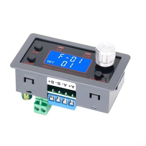 Yhenlovtt SMC02 42 57 Controlador de velocidad de motor paso a paso con módulo de marcha atrás y pantalla LCD para aplicaciones de control industrial
