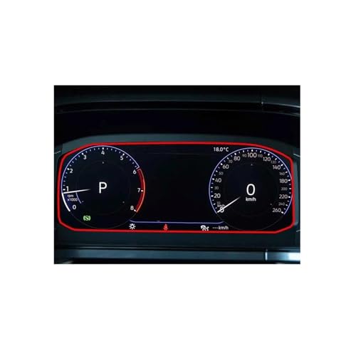 Film protecteur pour écran GPS VW T-Cross et Taos 2020-2022 vitre tableau de bord voiture