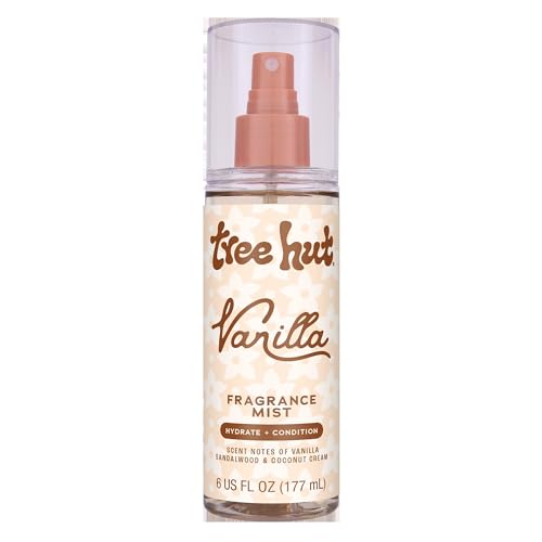Tree Hut Vanilla Fragrance Mist, Refreshing Body Spray...