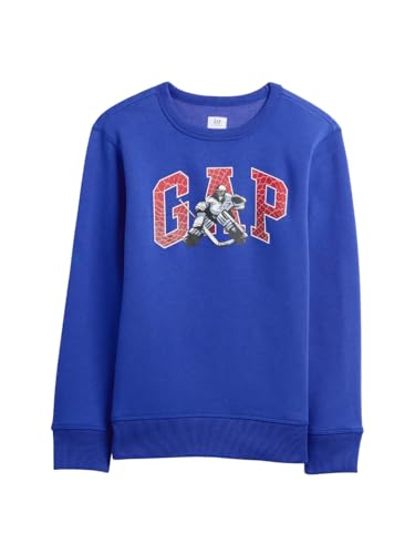 Image of GAP Boys' Logo Crewneck Sweatshirt