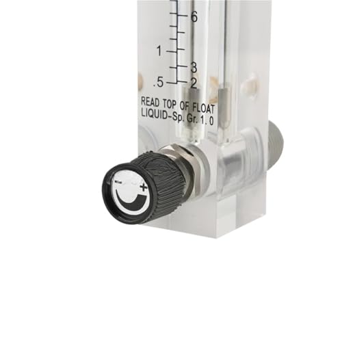 Débitmètre acrylique LZM-15T résoud les variations de flux avec sa vanne sur panneau