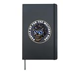 Purple Up Military Strong Child Kids Support Appreciation Hardcover Journal, Black