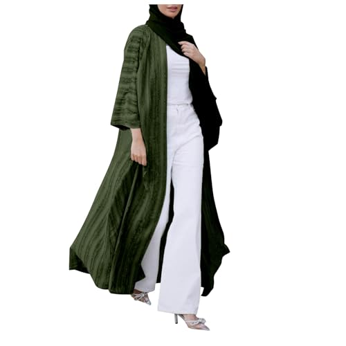 Robe de prière abaya pour femme en tissu doux et confortable style caftan ramadan