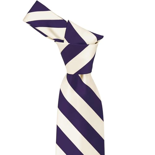 Image of tiemart Men's Striped Tie Standard Length