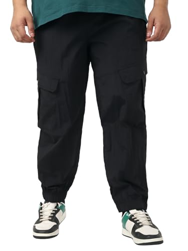 Image of Bewakoof Men's Super Loose Fit Joggers