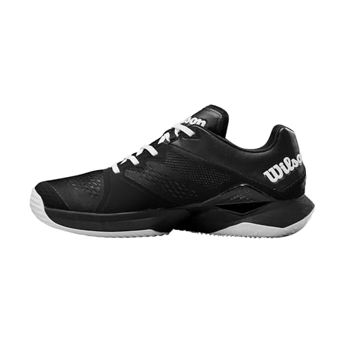 Wilson Herren BELA Tour Padel-Schuh, Black/Black/White, 43 1/3 EU