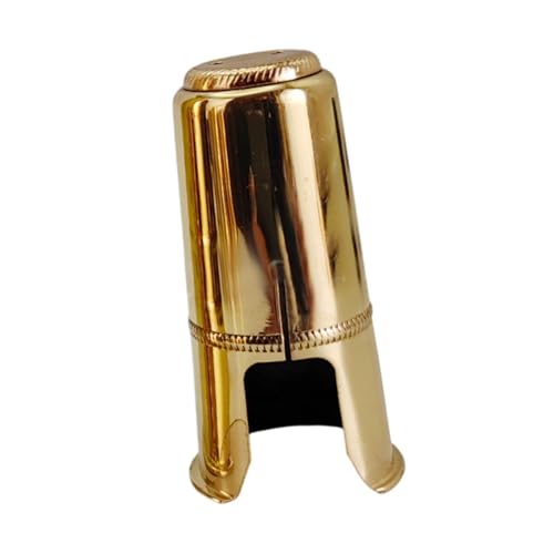 Colaxi 真鍮マウスピースキャップイオンカバーコンパクトサックスマウスピースIve Cap Ion Cap Mouthpiece Ive Cap, ソプラノ