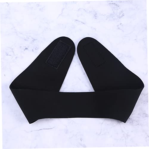 Waterproof Swimming Headband for Kids Adults Adjustable Ear Protection Hair Band Soft Neoprene Swim Ear Band for Bathing Diving Yoga Black3