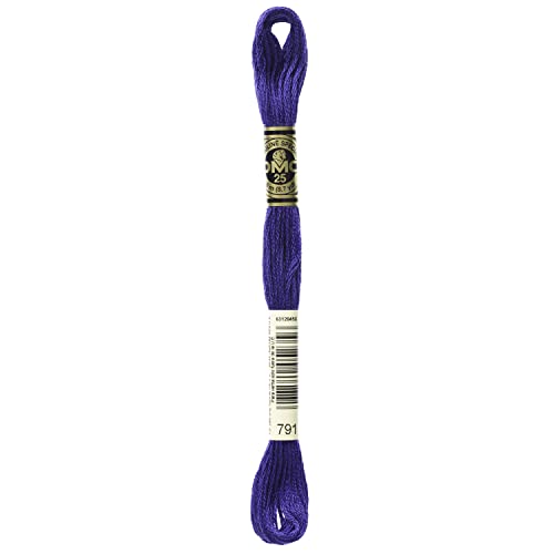 Image of DMC 6-Strand Embroidery Cotton Floss, Very Dark Cornflower Blue