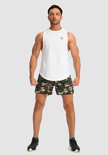 Image of G Gradual Men's Gym Workout Shorts Zipper Pockets 5 inch / 7 inch Quick Dry Breathable Runing Athletic Short for Men