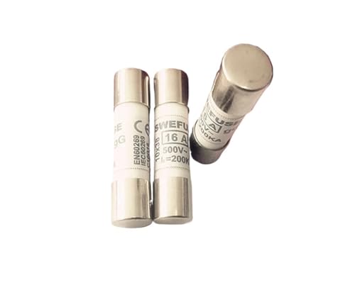 Fusible CH10-500V 20A cartouche cylindrique de rechange pour tableau électrique