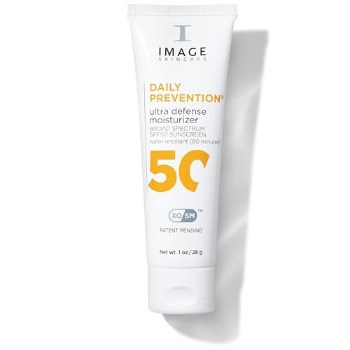 IMAGE Skincare DAILY PREVENTION Ultra Defense Moisturizer, SPF 50 Broad Spectrum Sunscreen,...