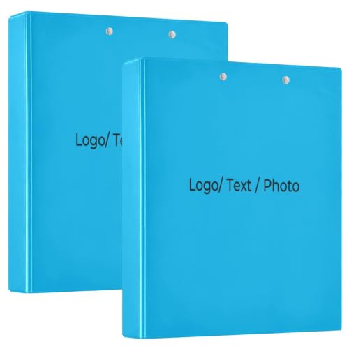 Classeurs personnalisés de 3,8 cm à 3 anneaux en D avec porte-bloc intégré pour bureau