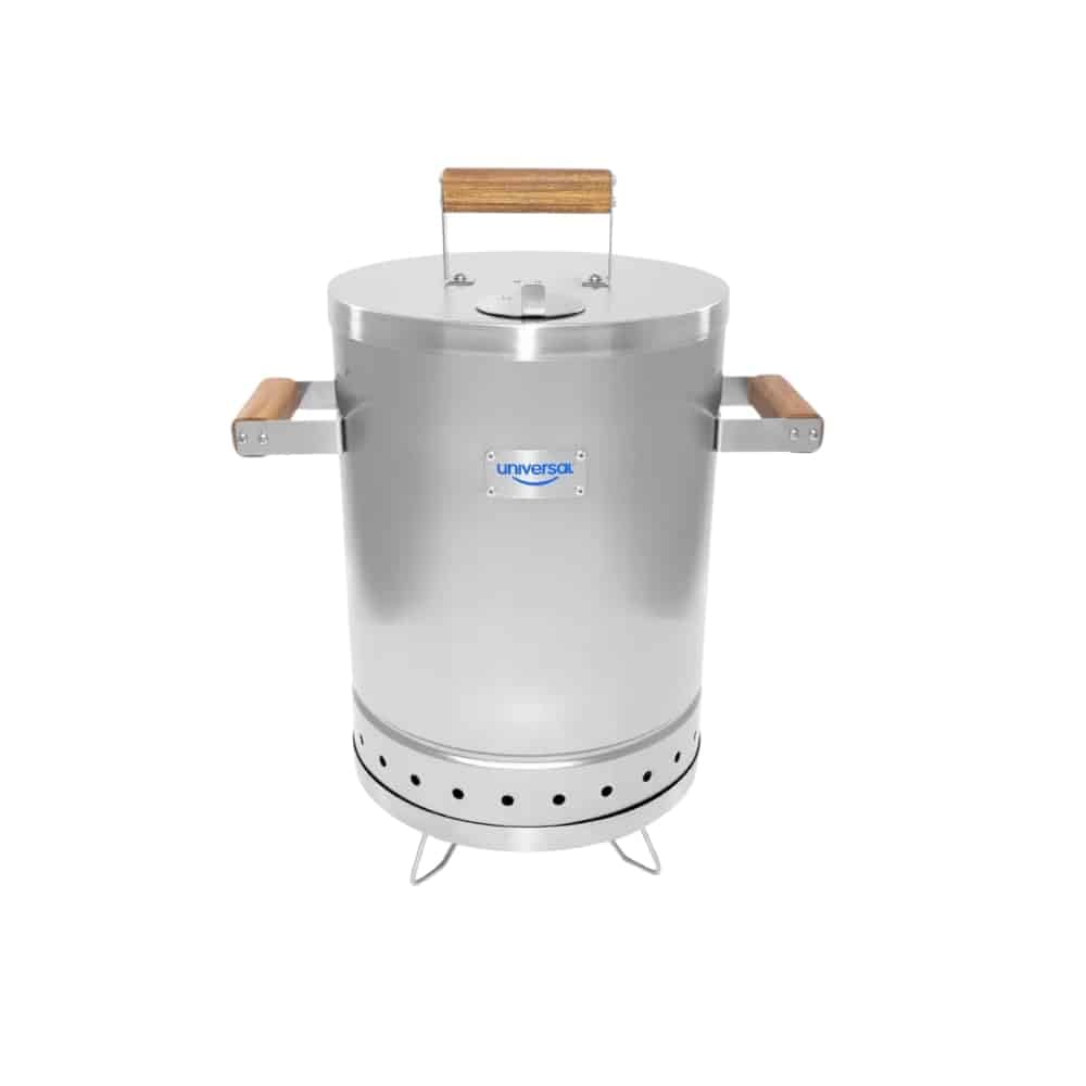 Barril Ahumador Universal para Carnes, Pescados y Vegetales, 6 Libras