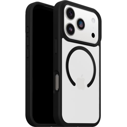Image of OtterBox iPhone 17 Pro Profile Series Case Compatible with MagSafe - Black Crystal - Ultra-Thin, Stylish Minimalist iPhone Case