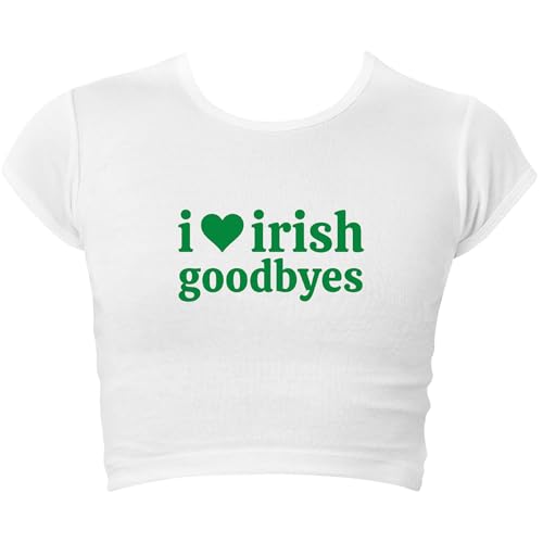 St. Patrick's Day Baby Tee | Premium Cap Sleeve Baby Rib Cro