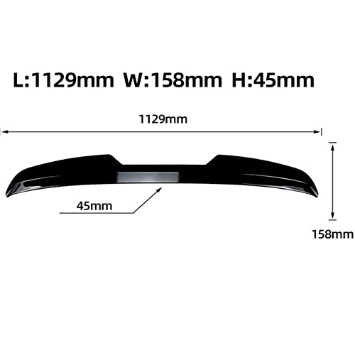 Aileron de toit finition premium pour coffre Tiguan R-Line