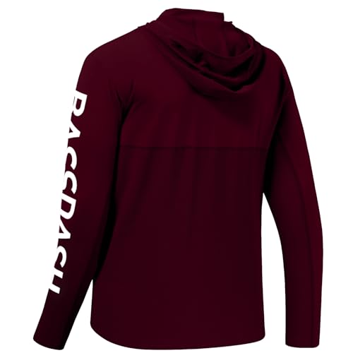Image of BASSDASH UPF 50+ Men's UV Sun Protection Long Sleeve Performance Fishing Hoodie Hooded Shirts
