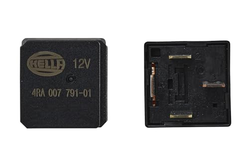 HELLA Automatic 12V Multi-Purpose Relay, Silver Contacts, 120 Amps, Solder Connector, Mini Iso 4 Pole - Image 3