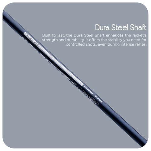 Hundred Powertek Star Set of 2 Strung Badminton Racket with Full Cover (Navy) 5 31Qb4iYsJFL