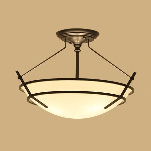 Plafonnier encastré noir mat en métal pour illuminer le couloir et la cuisine