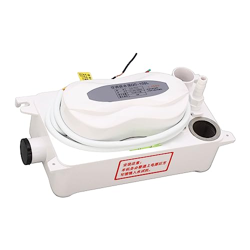 HAVC Condensate Pump, Air Conditioning Drain Pump HVAC Condensate Removal with 600ml Storage for Air Conditioner, Furnace, Dehumidifier