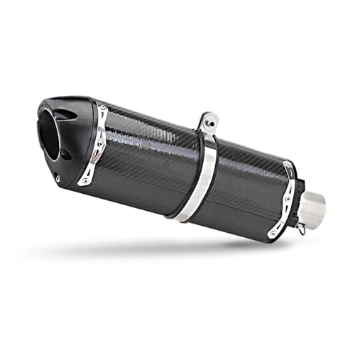 �I�[�g�o�C�̃}�t���[�r�C �ɓK������ CBR650R CB1000 �o�C�N�p �J�[�{���t�@�C�o�[�� �G�L�]�[�X�g�}�t���[ �G�X�P�[�v�p�C�v ���g 51mm(D CARBON)