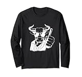 Cool mucca toro con gli occhiali cancella la tua