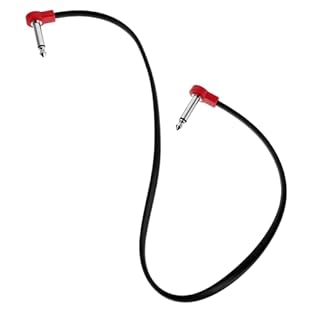 Clean sound output: featuring innovative shielding, our guitar patch leads eliminate unwanted buzz and hum, delivering pristine audio for your electric guitar, effects pedal patch cables, and studio equipment,amp cord for bass guitar,guitar pedal pat...