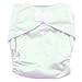 SUNNY BABY おむつカバー ベビー 布おむつ フリーサイズ サイズ調節可 70~100cm テープ式 無地 布オムツ/オムツカバー P:ホワイト