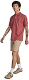 Regular fit Springfield Polo piqué básico, Polo Hombre, Rosa (Pink), L