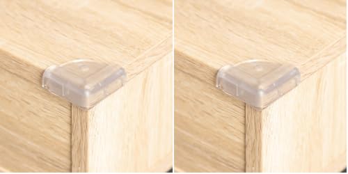 Image of Regalo 8 Pack Safety Corner & Edge Protectors for Baby Proofing, Clear Furniture Corner Guards, Clear