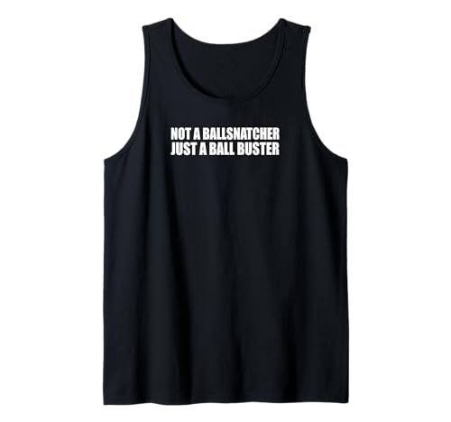 Not A Ballsnatcher Baseball Tank Top