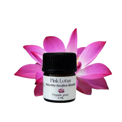 Aceite Absoluto de Loto Rosa Orgánico Puro 1 mL miniatura 1
